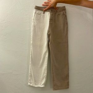 Jean color block for teen girl size 10-11y